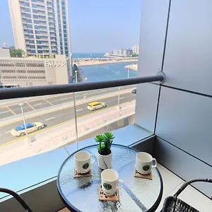 Stylish 1 Bedroom With Sea View - Sunset View Апартаменты Дубай